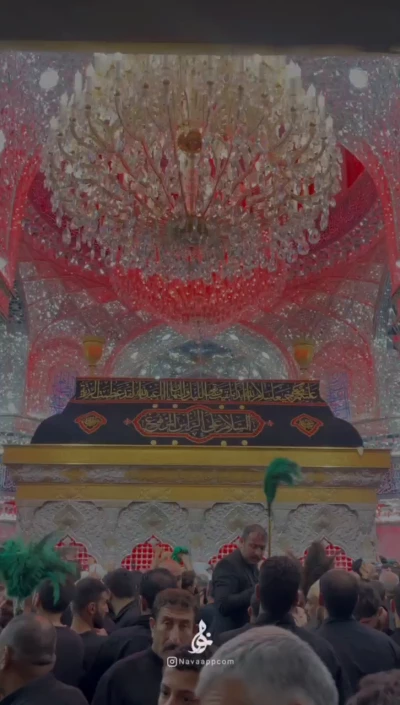 من زار اباعبدالله زار الله فی عرشه